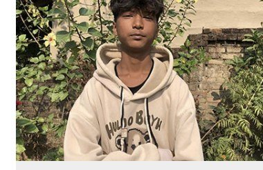 Ankit Chaudhary (2), from Nepal