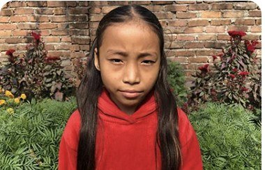 Garima Rokamagar, age 9, from Ganjahuwa, Nepal